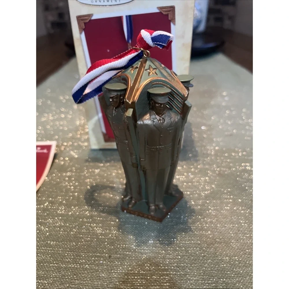Hallmark 2004 Ornament Those Who Serve Military Army Navy Air Force Marines